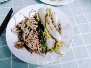 电陶炉版烤蔬菜的做法步骤：5