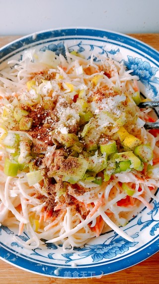 土豆丝鸡蛋饼的做法步骤：5