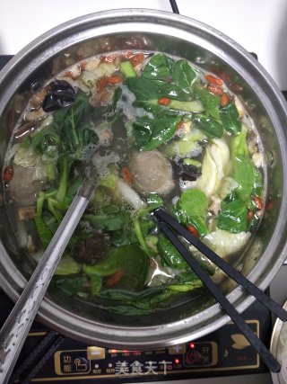 自制海底捞三鲜火锅的做法步骤：18