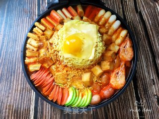 韩式部队火锅的做法步骤：15