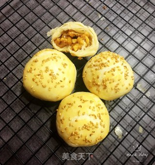 焦糖核桃酥饼的做法步骤：22