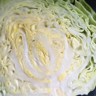 对虾干炒包菜的做法步骤：2