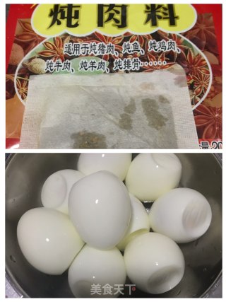 卤鸡蛋的做法步骤：2