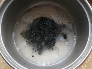 燕麦芝麻葛粉羹的做法步骤：3