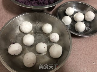 紫薯汤圆的做法步骤：6