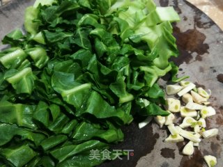 清炒牛皮菜的做法步骤：2