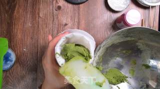 抹茶珍妮网红曲奇，香酥浓郁，入口即化的做法步骤：5