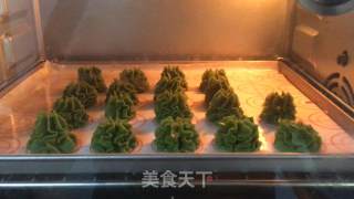 抹茶珍妮网红曲奇，香酥浓郁，入口即化的做法步骤：7