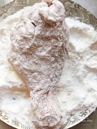 香酥琵琶腿的做法步骤：7