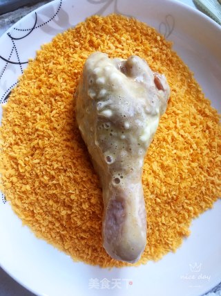 香酥琵琶腿的做法步骤：9