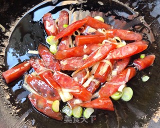 #腊味#腊肠辣白菜炒饭的做法步骤：5