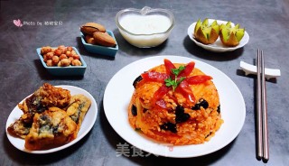 #腊味#腊肠辣白菜炒饭的做法步骤：17