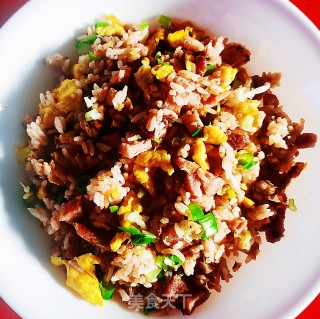 黑胡椒香肠炒饭的做法步骤：7