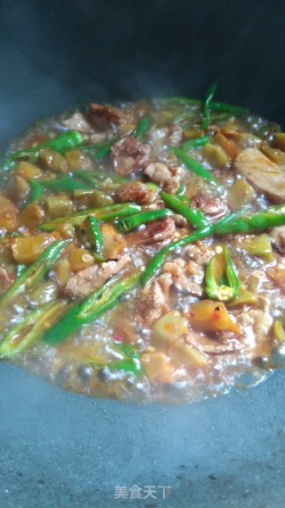 榨菜炒瘦肉的做法步骤：7