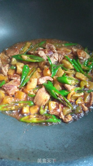 榨菜炒瘦肉的做法步骤：8