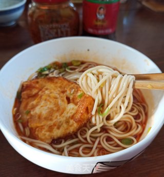 阳春面的做法步骤：7