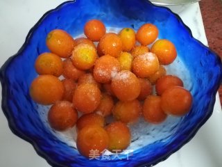 蜜饯金桔的做法步骤：1