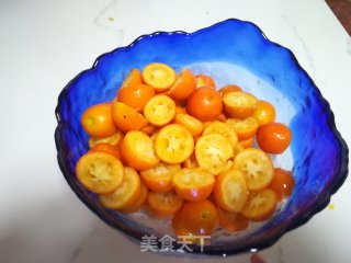 蜜饯金桔的做法步骤：2