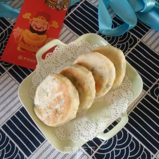 韭菜鸡蛋发面小饼的做法步骤：16