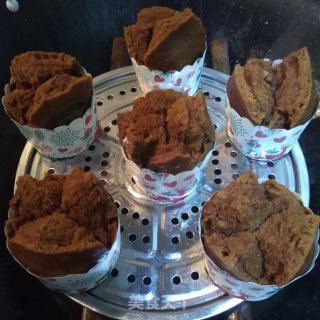 大枣红糖发糕的做法步骤：12