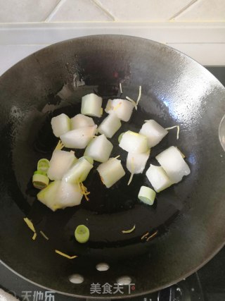 冬瓜烧素丸子的做法步骤：8