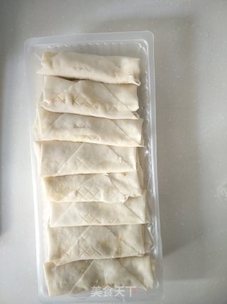 炸春卷的做法步骤：2