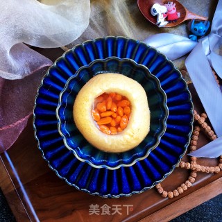 冰糖枸杞蒸雪梨的做法步骤：11