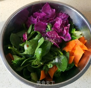 蔬果凉拌菜的做法步骤：5