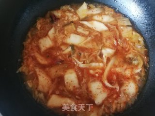 金针菇泡菜巴沙鱼的做法步骤：14
