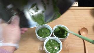 简易抹茶蜜豆小蛋糕-微波炉版的做法步骤：11
