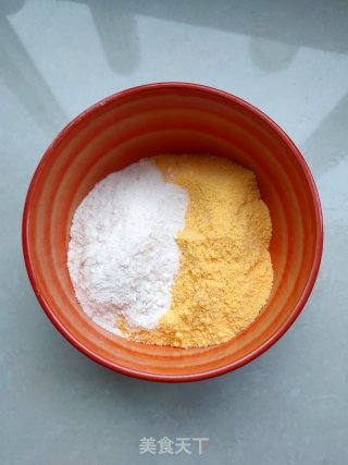粉蒸茼蒿的做法步骤：1