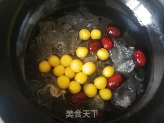 红枣银耳南瓜圆子的做法步骤：7