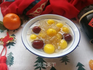 红枣银耳南瓜圆子的做法步骤：10