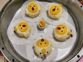 鸡祥如意蜜豆包的做法步骤：9