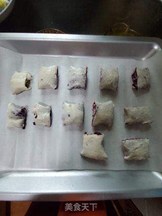 紫薯酥的做法步骤：7