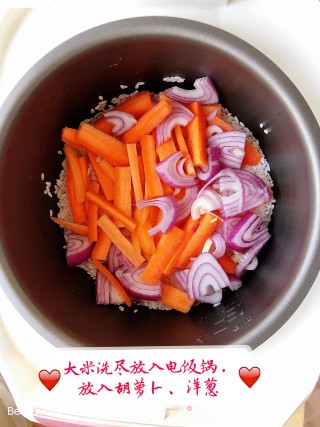 羊肉抓饭（不过油炒）的做法步骤：5