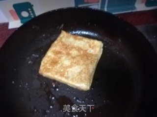 简易西多士的做法步骤：8