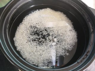 青菜粥的做法步骤：2
