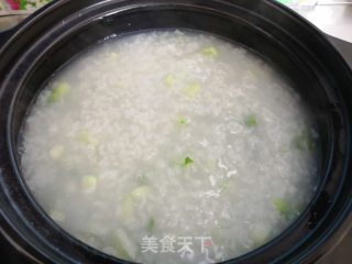 青菜粥的做法步骤：7