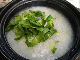青菜粥的做法步骤：8