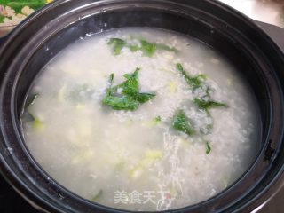 青菜粥的做法步骤：12
