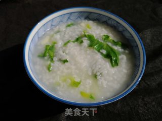 青菜粥的做法步骤：15