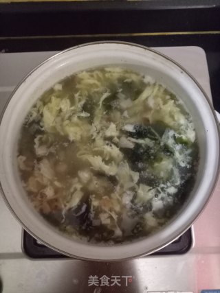 海味鸡蛋汤的做法步骤：7