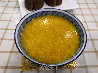 南瓜小米粥的做法步骤：9