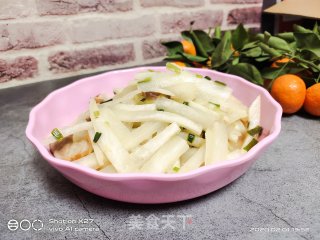 五花肉片烧萝卜段的做法步骤：8
