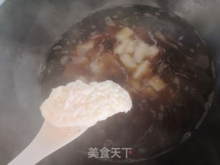 红糖米酒煮糍粑的做法步骤：6