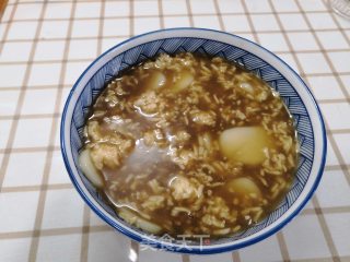红糖米酒煮年糕的做法步骤：9