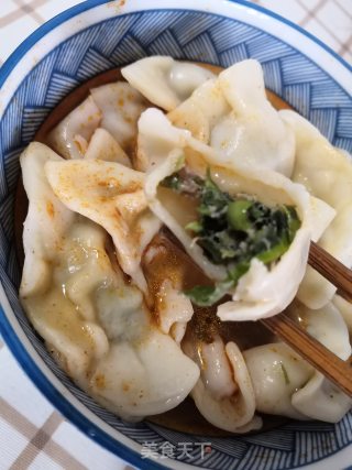 荠菜饺子的做法步骤：11