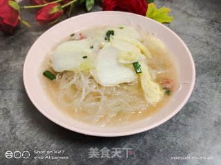 粉丝白菜汤的做法步骤：8