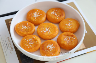红薯榴莲芝士饼的做法步骤：10